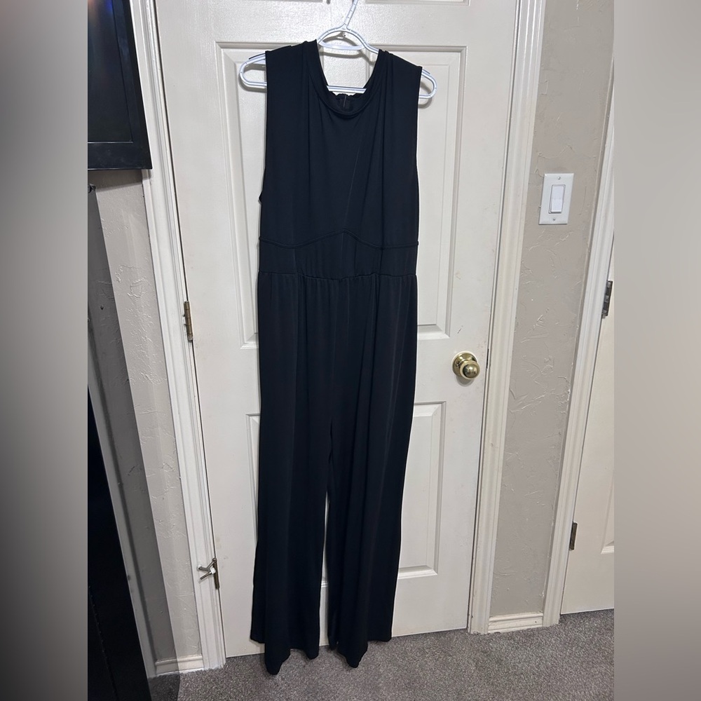 Cider black jumpsuit 4X runs big EUC